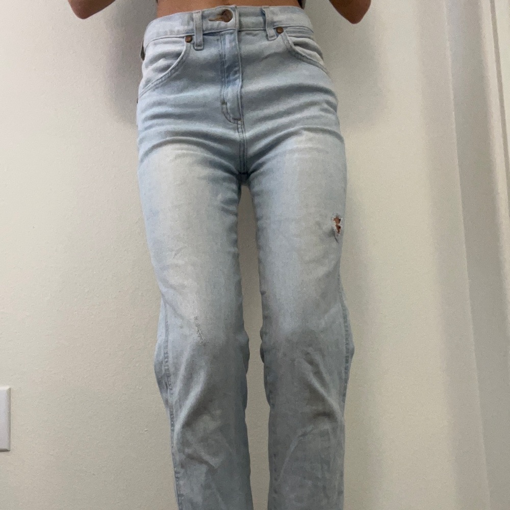 Wranglers heritage fit jeans